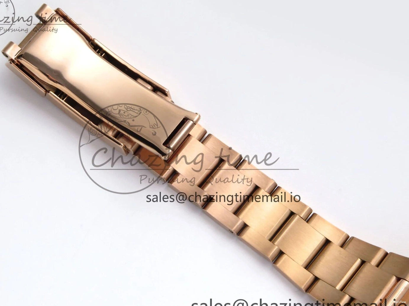 MiroTime 0215 EyeCatching Daytona 126505 QF 1:1 Best Edition Black RG Diamonds Dial on RG Braclet SH4131 V 715